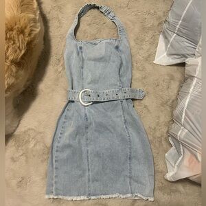 Denim dress